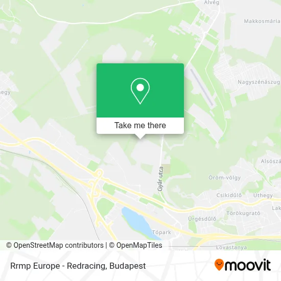 Rrmp Europe - Redracing map