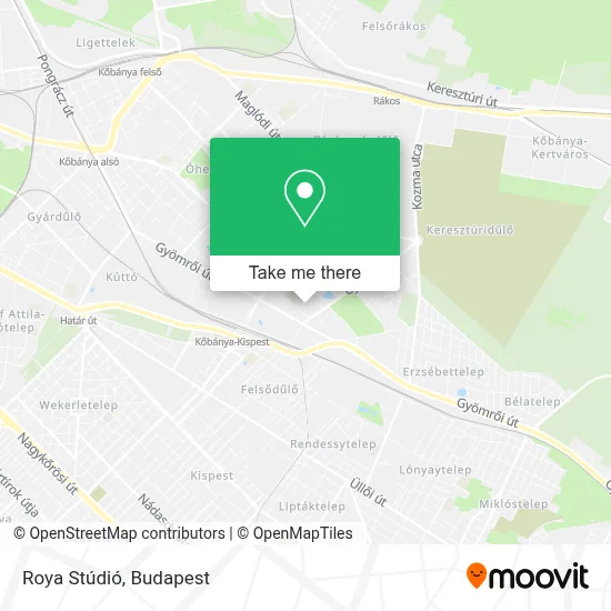 Roya Stúdió map