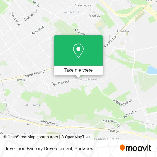Invention Factory Development map