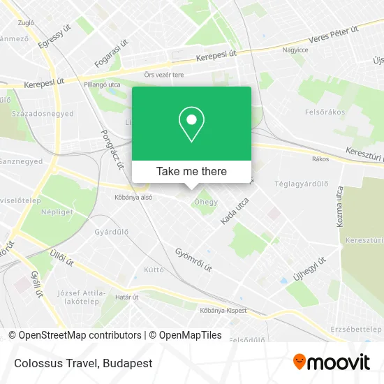 Colossus Travel map