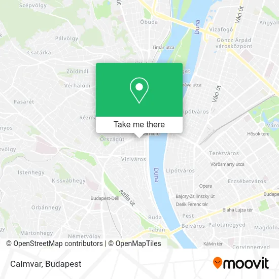 Calmvar map