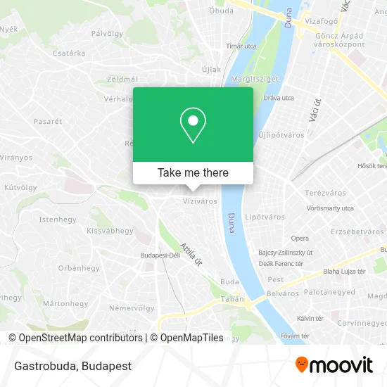 Gastrobuda map