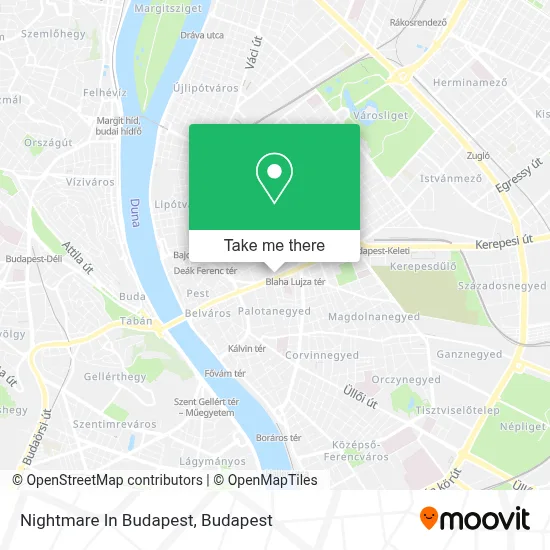 Nightmare In Budapest map