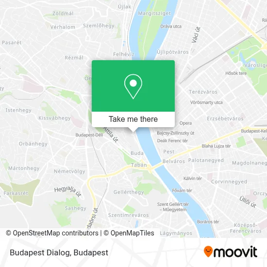 Budapest Dialog map