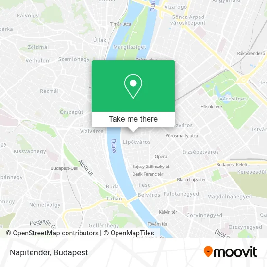 Napitender map
