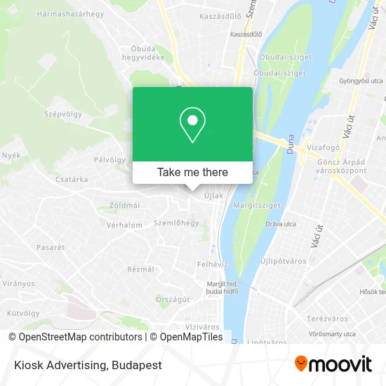 Kiosk Advertising map