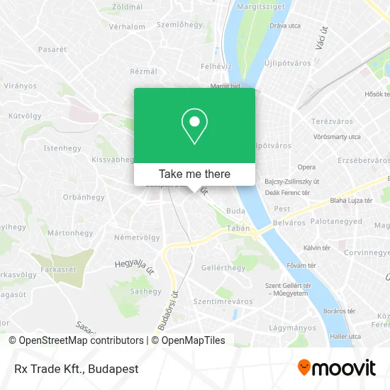 Rx Trade Kft. map