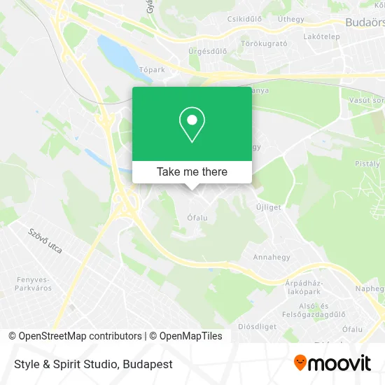 Style & Spirit Studio map
