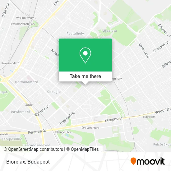 Biorelax map