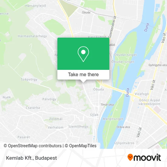 Kemlab Kft. map