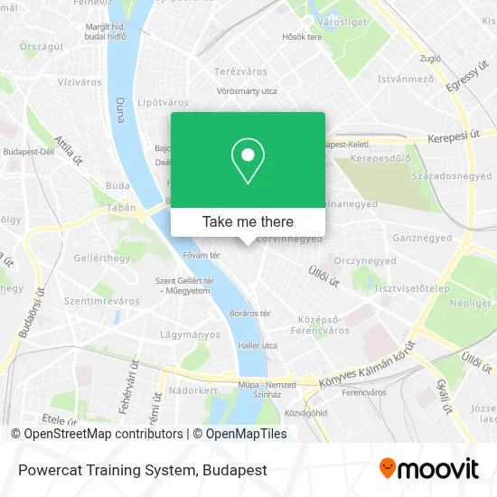 Powercat Training System map
