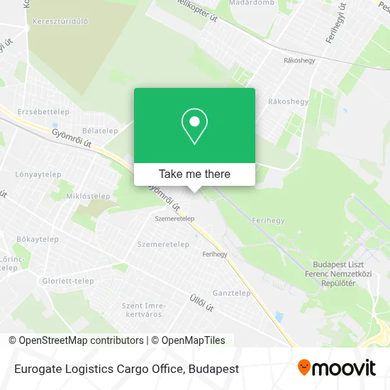 Eurogate Logistics Cargo Office map