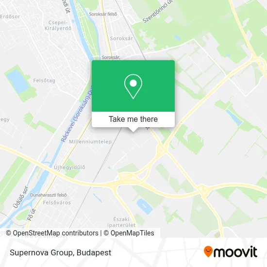 Supernova Group map