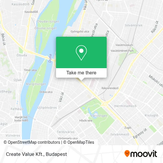 Create Value Kft. map