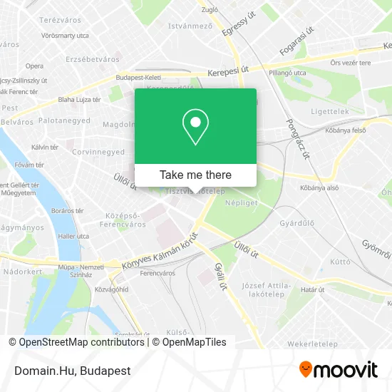 Domain.Hu map