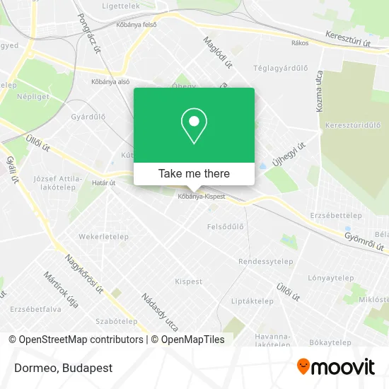 Dormeo map