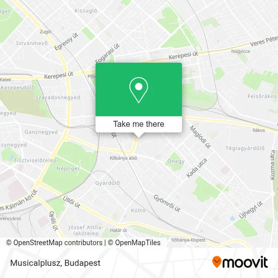 Musicalplusz map