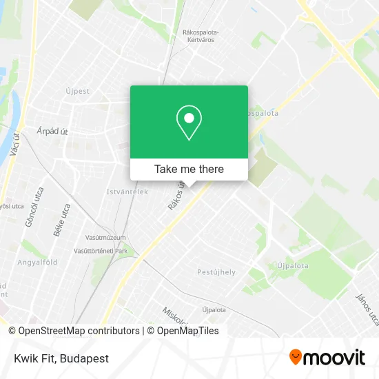 Kwik Fit map