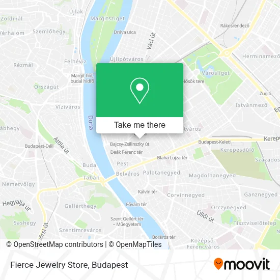Fierce Jewelry Store map