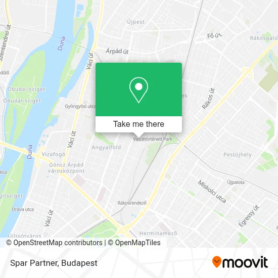 Spar Partner map