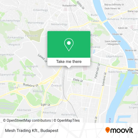 Mesh Trading Kft. map
