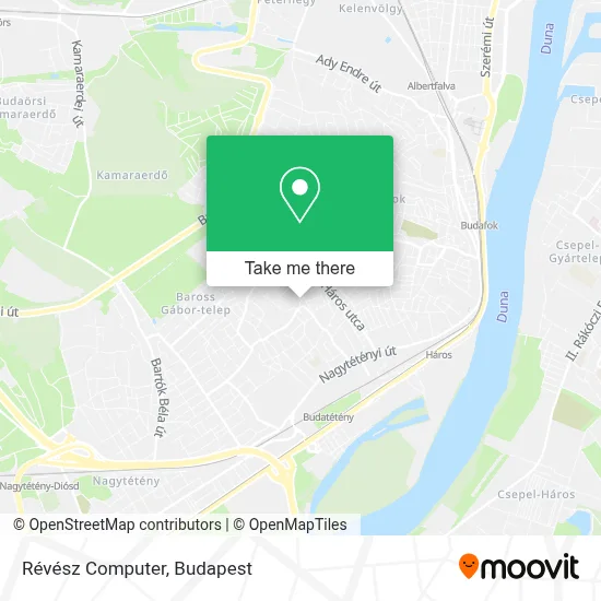 Révész Computer map