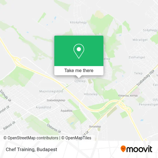Chef Training map