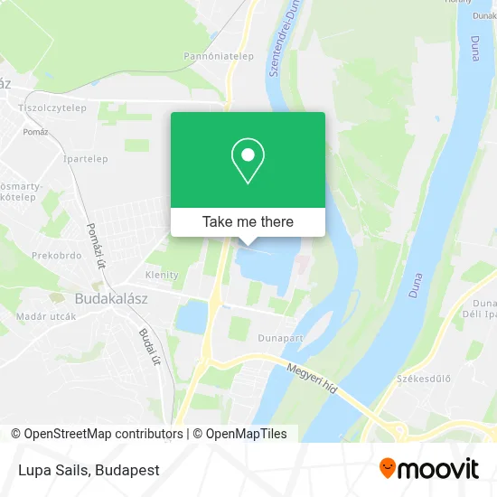 Lupa Sails map