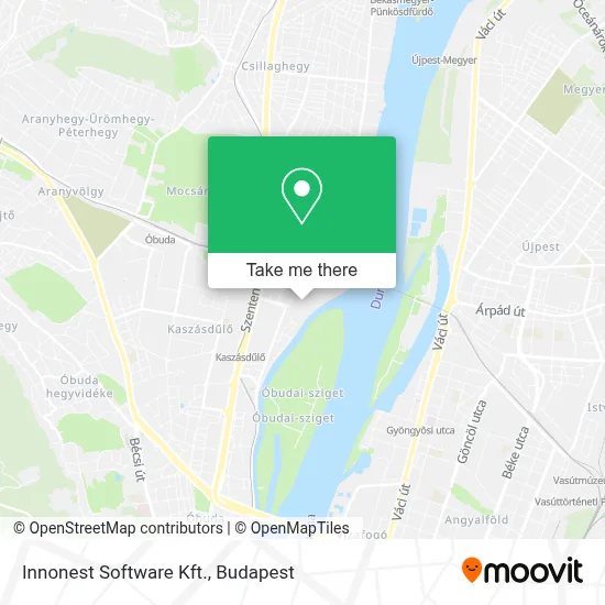 Innonest Software Kft. map
