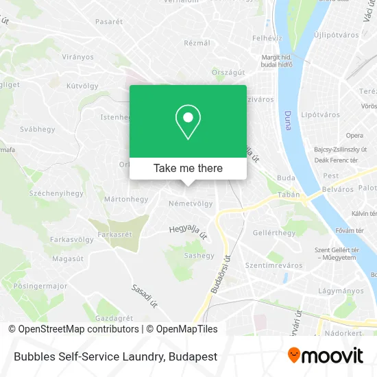 Bubbles Self-Service Laundry map