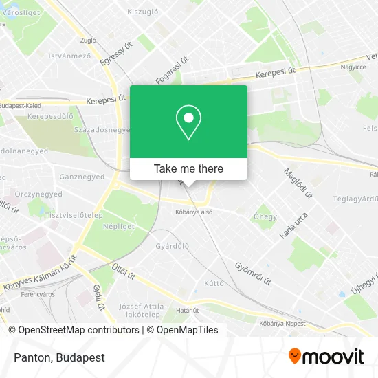 Panton map