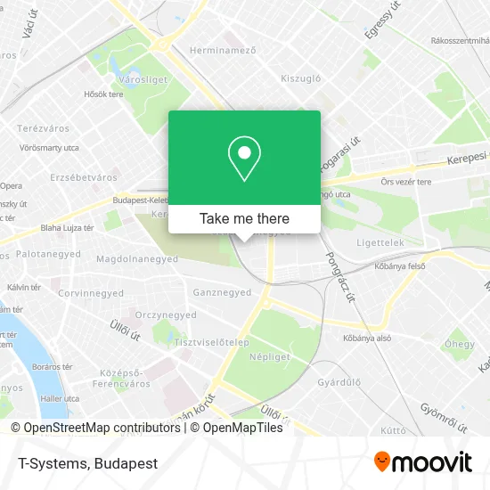 T-Systems map