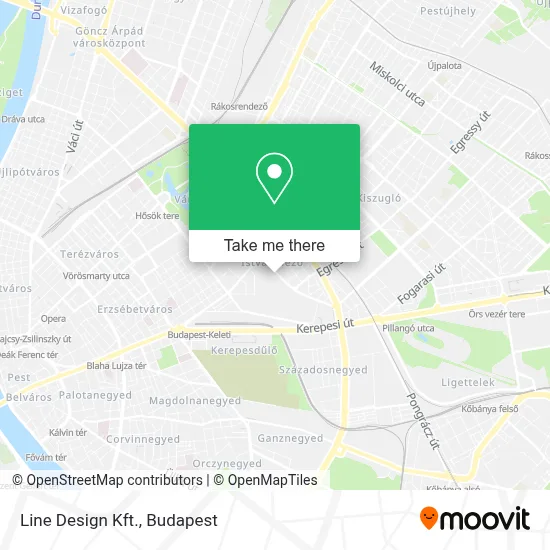 Line Design Kft. map