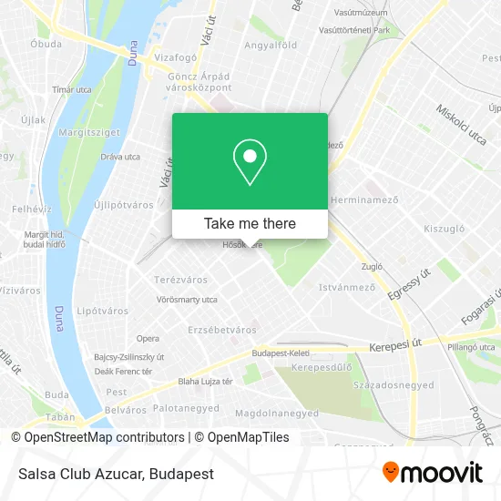 Salsa Club Azucar map