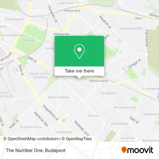 The Number One map