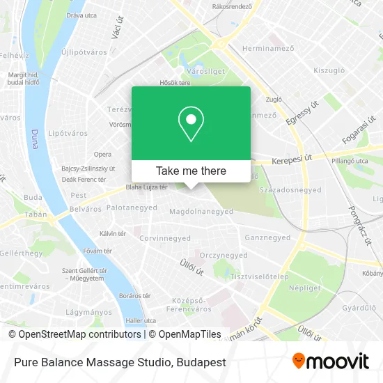 Pure Balance Massage Studio map