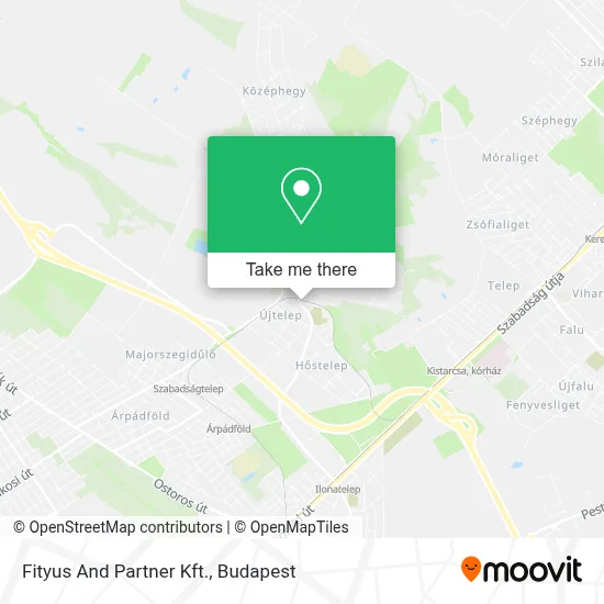 Fityus And Partner Kft. map