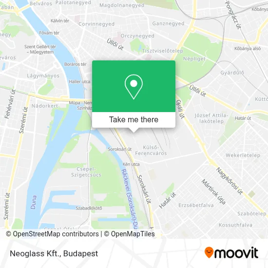 Neoglass Kft. map
