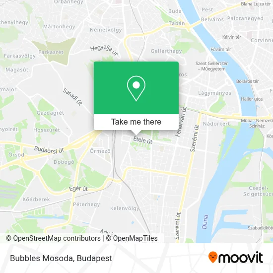 Bubbles Mosoda map