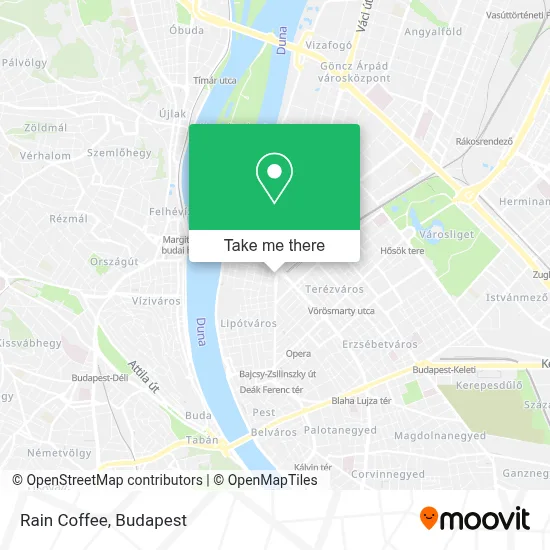 Rain Coffee map