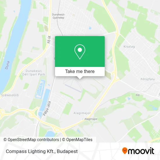 Compass Lighting Kft. map