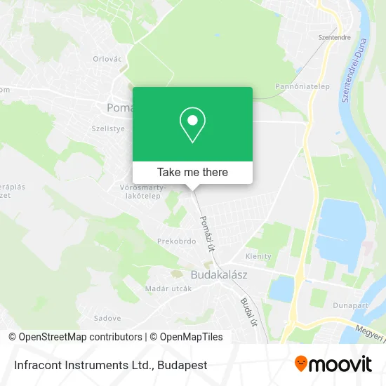 Infracont Instruments Ltd. map