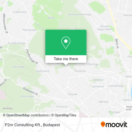 P2m Consulting Kft. map