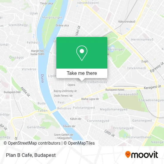 Plan B Cafe map