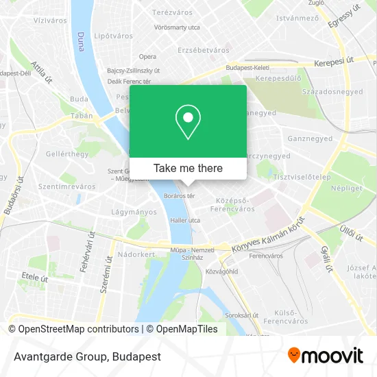 Avantgarde Group map