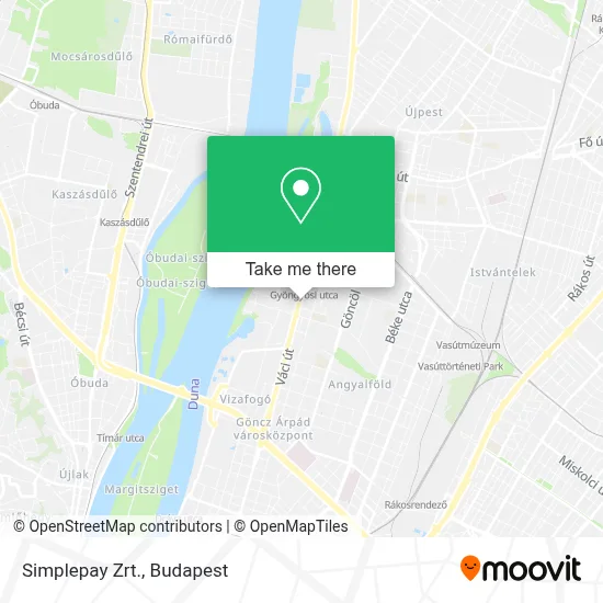 Simplepay Zrt. map