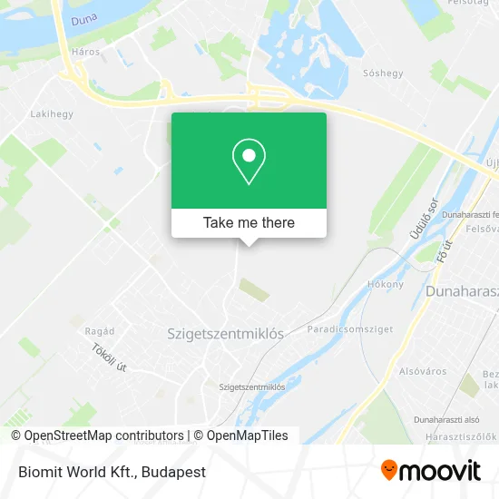 Biomit World Kft. map