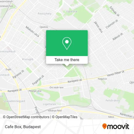 Cafe Box map