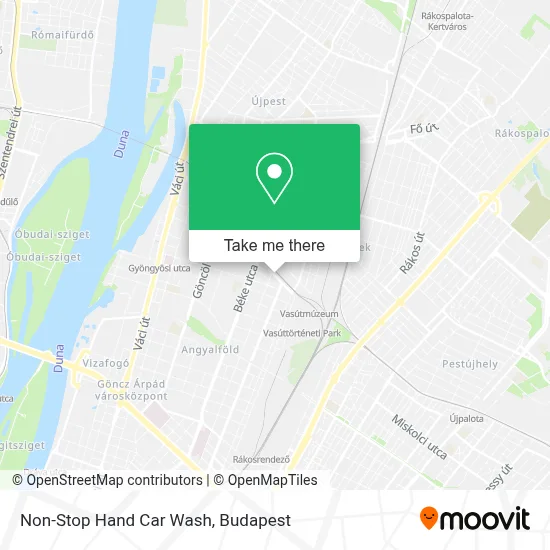 Non-Stop Hand Car Wash map