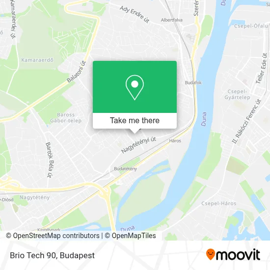 Brio Tech 90 map